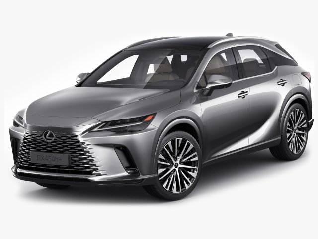 Lexus RX 2023 Modèle 3D .c4d .max .obj .3ds .fbx .stl .blend 