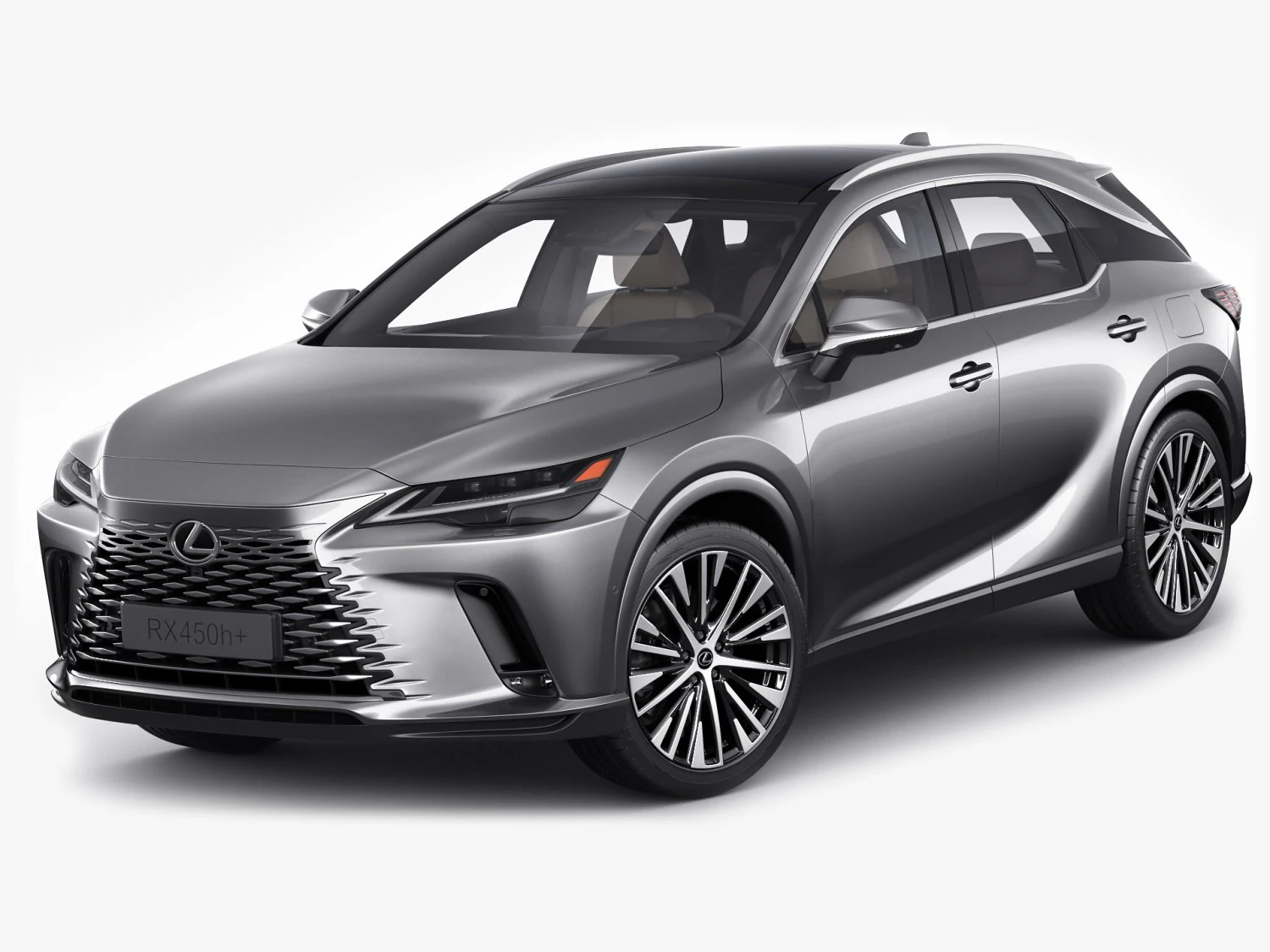 Lexus RX 2023 3D Model .c4d .max .obj .3ds .fbx .stl .blend 