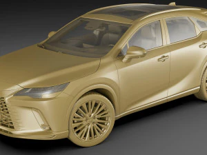 Lexus RX 2023 3D Model