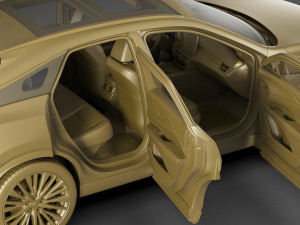 Lexus RX 2023 Modèle 3D