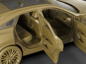 Lexus RX 2023 3D Model