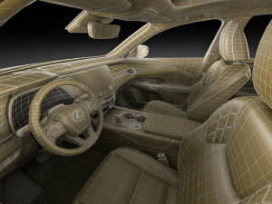 Lexus RX 2023 3D Model