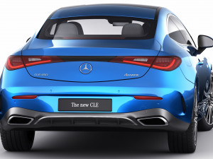 Mercedes-Benz CLE 2024 Modello 3D