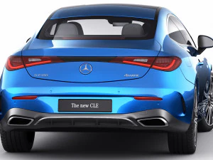 Mercedes-Benz CLE 2024 3D Model