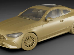 Mercedes-Benz CLE 2024 3D Model