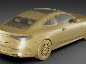Mercedes-Benz CLE 2024 Modello 3D