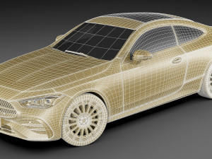 Mercedes-Benz CLE 2024 Modello 3D