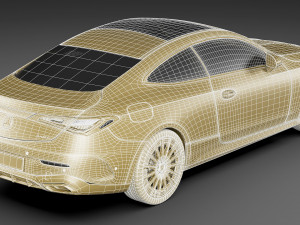 Mercedes-Benz CLE 2024 Modello 3D