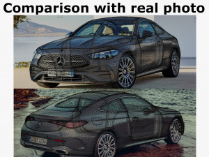 Mercedes-Benz CLE 2024 Modello 3D