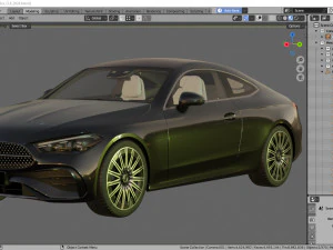 Mercedes-Benz CLE 2024 3D Model