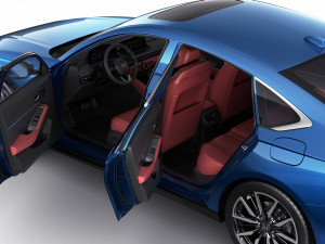 Honda Accord 2023 3D Model