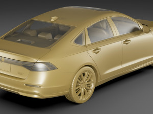 Honda Accord 2023 3D Model