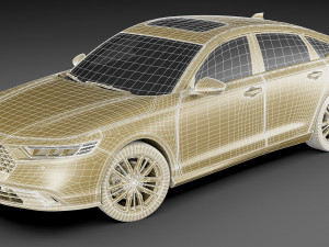 Honda Accord 2023 3D Model