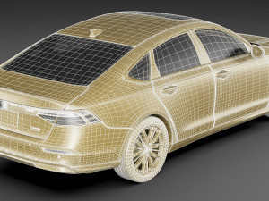 Honda Accord 2023 3D Model