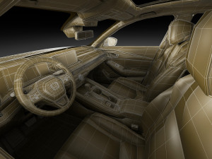 Honda Accord 2023 3D Model