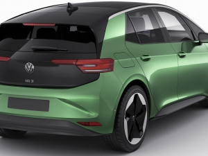 VW ID3 2024 3D Model