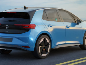 VW ID3 2024 3D Model