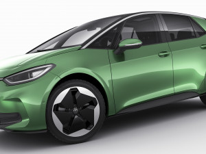 VW ID3 2024 3D Model