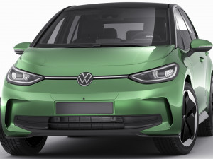 VW ID3 2024 3D Model