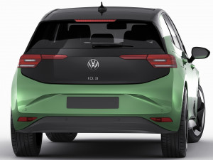 VW ID3 2024 3D Model