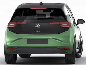 VW ID3 2024 3D Model