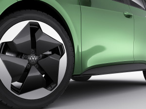 VW ID3 2024 3D Model
