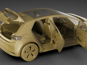 VW ID3 2024 3D Model