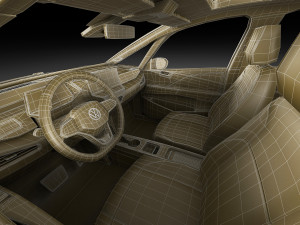 VW ID3 2024 3D Model