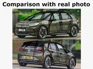 VW ID3 2024 3D Model
