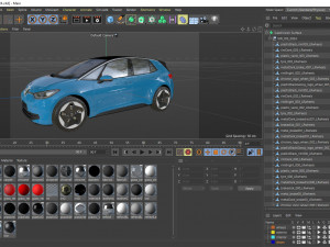VW ID3 2024 3D Model