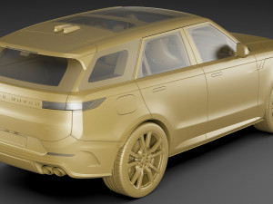 Land Rover Range Rover Sport SV 2024 Modelo 3D