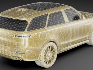 Land Rover Range Rover Sport SV 2024 Modelo 3D
