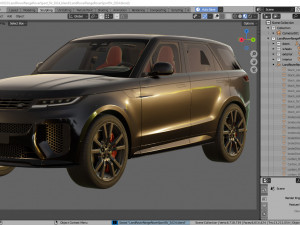 Land Rover Range Rover Sport SV 2024 Modelo 3D