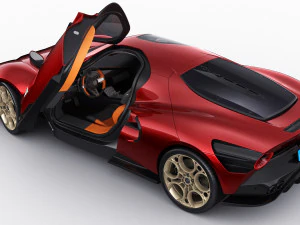 Alfa Romeo 33 Stradale 2024 3D Model