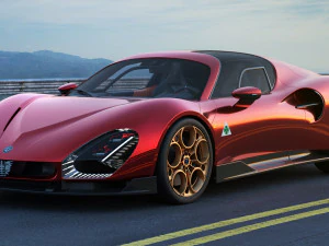 Alfa Romeo 33 Stradale 2024 3D Model