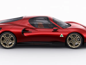 Alfa Romeo 33 Stradale 2024 3D Model