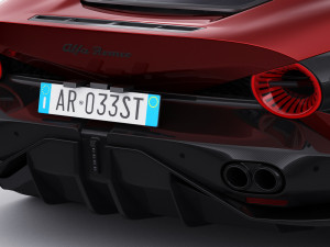 Alfa Romeo 33 Stradale 2024 Model 3D