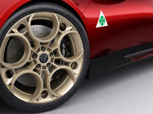 Alfa Romeo 33 Stradale 2024 3D Model