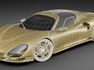 Alfa Romeo 33 Stradale 2024 Model 3D