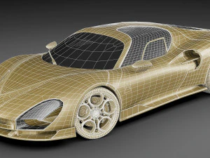 Alfa Romeo 33 Stradale 2024 3D Model