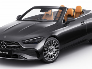 Mercedes-Benz CLE Cabriolet 2024 Model 3D