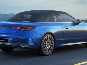 Mercedes-Benz CLE Cabriolet 2024 Model 3D