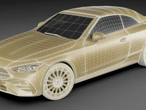 Mercedes-Benz CLE Cabriolet 2024 3D Model