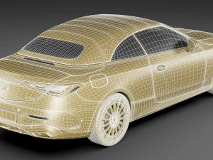 Mercedes-Benz CLE Cabriolet 2024 3D Model