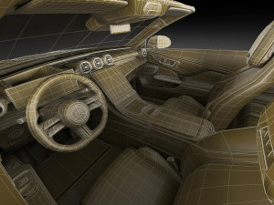 Mercedes-Benz CLE Cabriolet 2024 Model 3D