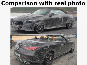 Mercedes-Benz CLE Cabriolet 2024 Model 3D