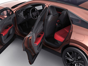 Lexus RX500 F-sport 2023 3D-Modell