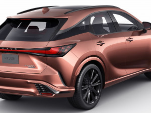 Lexus RX500 F-sport 2023 3D-Modell
