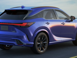 Lexus RX500 F-sport 2023 3D-Modell