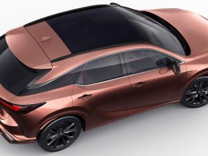 Lexus RX500 F-sport 2023 3D-Modell